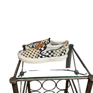 Women's/Unisex Vans Era Tiger Patchwork / W 8 M 6.5 / Multicolor Pattern Shoes